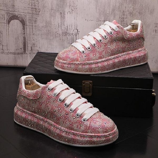 new rhinestone spikes flat leather shoes fashion men embroidery loafer dress smoking slipper casual diamond shoe 38-44 d2h18, Black
new rhinestone spikes flat leather shoes fashion men embroidery loafer dress smoking slipper casual diamond shoe 38-44 d2h18, Black