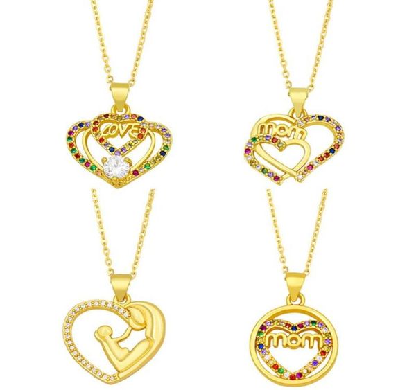 pendant necklaces gold color filled letter love mom heart rainbow zircon choker accessorie for mother birthday jewelry gift9170622, Silver
pendant necklaces gold color filled letter love mom heart rainbow zircon choker accessorie for mother birthday jewelry gift9170622, Silver
