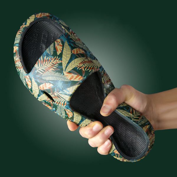 slippers men's trend nonslip light soft eva massage household bathroom bedroom sandals breathable summer beach shoes 230410, Black
slippers men's trend nonslip light soft eva massage household bathroom bedroom sandals breathable summer beach shoes 230410, Black