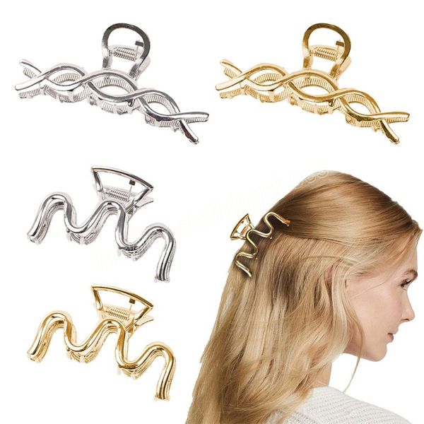 metal women hair clips elegant solid color geometric shape large claw clip girls hair clip hair accessories hair claw, Slivery;white
metal women hair clips elegant solid color geometric shape large claw clip girls hair clip hair accessories hair claw, Slivery;white