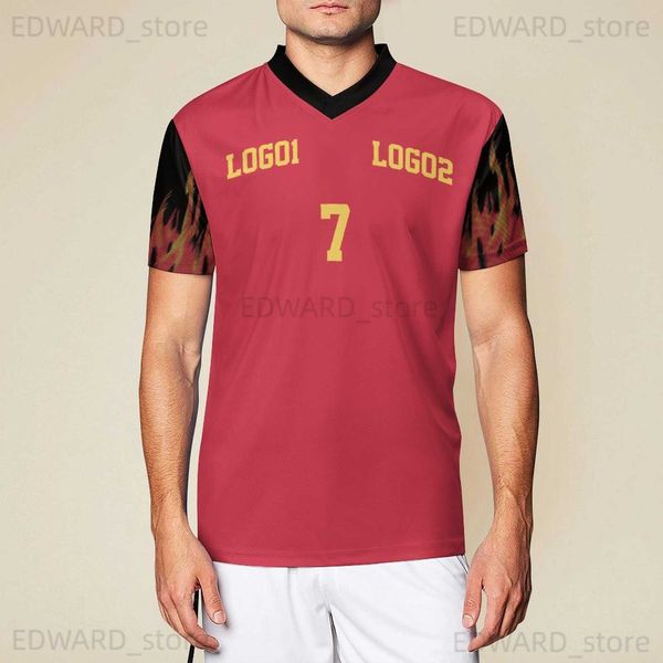 diy tees polos customized belgium home no.7 football jersey mens quality football shirts college customization soccer jerseys t230411, Black
diy tees polos customized belgium home no.7 football jersey mens quality football shirts college customization soccer jerseys t230411, Black