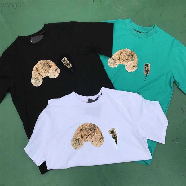 men t shirt womens tshirt designer tees plams summer graphic tee shirts with colorful bear print female couple streetwear clothes size s-xl, White;black
men t shirt womens tshirt designer tees plams summer graphic tee shirts with colorful bear print female couple streetwear clothes size s-xl, White;black
