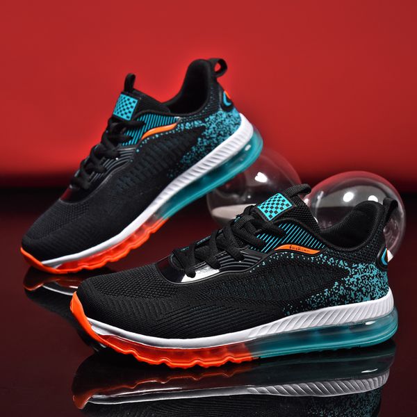 air cushion running shoes for men breathable comfortable sports mens sneakers non-slip training fitness men shoes big size 47 48, Black
air cushion running shoes for men breathable comfortable sports mens sneakers non-slip training fitness men shoes big size 47 48, Black