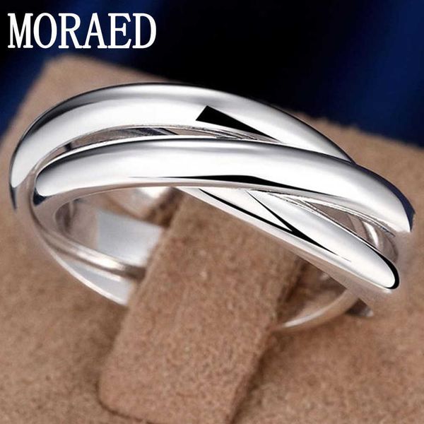 band rings 925 sterling silver three circles rings for women fashion wedding engagement party charm jewelry gift p230411
band rings 925 sterling silver three circles rings for women fashion wedding engagement party charm jewelry gift p230411