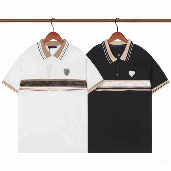 men's polos mens designer polo shirts classic print embroidery casual business style summer short sleeve, White;black
men's polos mens designer polo shirts classic print embroidery casual business style summer short sleeve, White;black