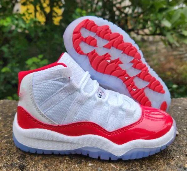 og jumpman 11 11s cherry kids baskeball shoes for toddlers boys girls children outdoor sports sneakers university blue cool grey space jam e, Black
og jumpman 11 11s cherry kids baskeball shoes for toddlers boys girls children outdoor sports sneakers university blue cool grey space jam e, Black
