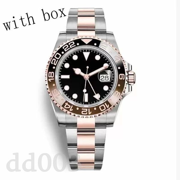 men mechanical watch movement luxury watches zdr automatic 41mm 2813 gmt ii classic montre homme trendy perfect designer watches formal 1675, Slivery;brown
men mechanical watch movement luxury watches zdr automatic 41mm 2813 gmt ii classic montre homme trendy perfect designer watches formal 1675, Slivery;brown