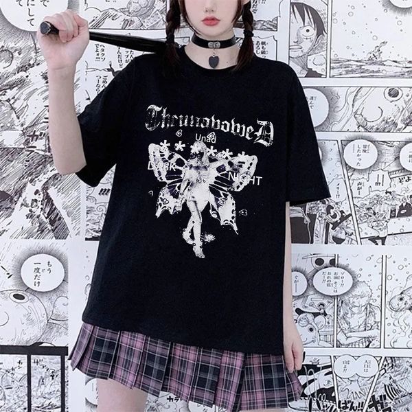 men's tshirts american style retro dark butterfly printed tshirt for men and women high street hiphop loose short sleeve 230411, White;black
men's tshirts american style retro dark butterfly printed tshirt for men and women high street hiphop loose short sleeve 230411, White;black