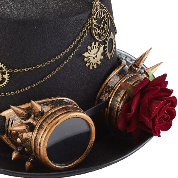 stingy brim hats steampunk hat with goggles steampunk bowler hat gay hat jazz hatcostume accessory carnival nightclub 230411, Blue;gray
stingy brim hats steampunk hat with goggles steampunk bowler hat gay hat jazz hatcostume accessory carnival nightclub 230411, Blue;gray