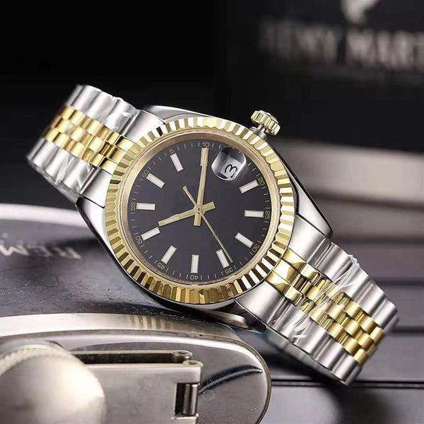 mens watch 36mm 40mm automatic mechanical watches for men stainless steel classic women wristwatch ladies life waterproof fashion 307s, Slivery;brown
mens watch 36mm 40mm automatic mechanical watches for men stainless steel classic women wristwatch ladies life waterproof fashion 307s, Slivery;brown