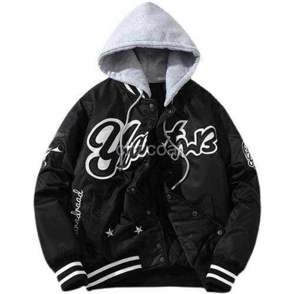 baseball jacket winter letter embroidery women men vintage jacket fashion hip hop varsity coat hooded college couple clothes 2 g4em, Black;brown
baseball jacket winter letter embroidery women men vintage jacket fashion hip hop varsity coat hooded college couple clothes 2 g4em, Black;brown