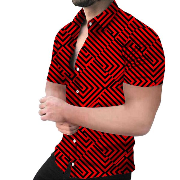 men's casual shirts summer men fashion and casual personality printed t shirt 230411, White;black
men's casual shirts summer men fashion and casual personality printed t shirt 230411, White;black