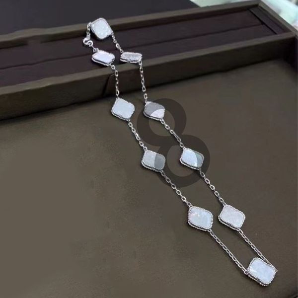 100% silver classic clover necklace pearl shell-cleef long ten motifs 18k 10 flowers pendant chain lover girls valentine's boutique van
100% silver classic clover necklace pearl shell-cleef long ten motifs 18k 10 flowers pendant chain lover girls valentine's boutique van