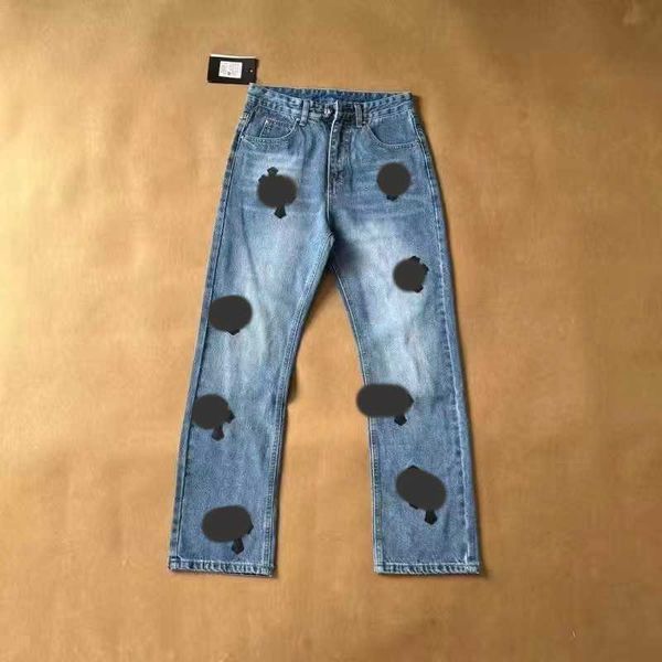 6zm1 men's and women's jeans pant 2023 fashion brand ch washed leather logo straight trousers for men and women couples 2cf5, Blue
6zm1 men's and women's jeans pant 2023 fashion brand ch washed leather logo straight trousers for men and women couples 2cf5, Blue