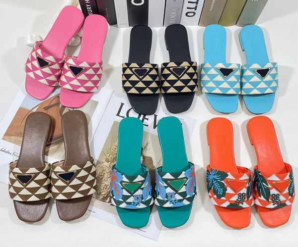 embroidered fabric triangle slides slippers multicolor embroidery mules for woman home flip flops sandals leather flat slide rubber sole sum, Black
embroidered fabric triangle slides slippers multicolor embroidery mules for woman home flip flops sandals leather flat slide rubber sole sum, Black
