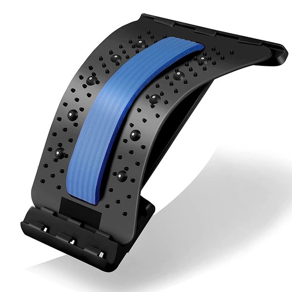 back massager multi level adjustable back massager magnetic therapy equipment stretcher waist neck fitness lumbar cervical spine support 230
back massager multi level adjustable back massager magnetic therapy equipment stretcher waist neck fitness lumbar cervical spine support 230