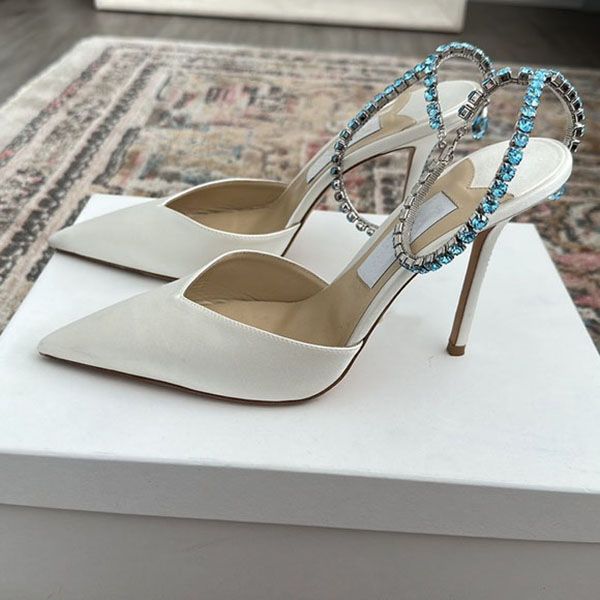 dress pumps luxury women sandals high heel saeda strass shoes glitter satin crystal strap pointed toe party wedding bride shoes with box 35-, Black
dress pumps luxury women sandals high heel saeda strass shoes glitter satin crystal strap pointed toe party wedding bride shoes with box 35-, Black