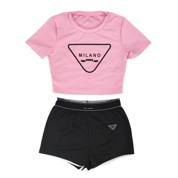 women tracksuits designer two piece set letter print short sleeve t-shirt shorts casual sports suit round neck outfits solid jogging suit, Gray
women tracksuits designer two piece set letter print short sleeve t-shirt shorts casual sports suit round neck outfits solid jogging suit, Gray