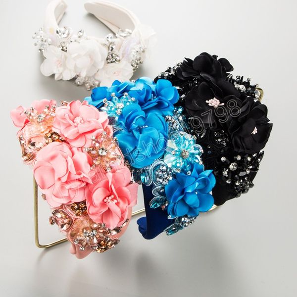 luxury flowers rhinestone headband fashion hair accessories women trendy party crystal wide side hairband hair band girl, Slivery;white
luxury flowers rhinestone headband fashion hair accessories women trendy party crystal wide side hairband hair band girl, Slivery;white