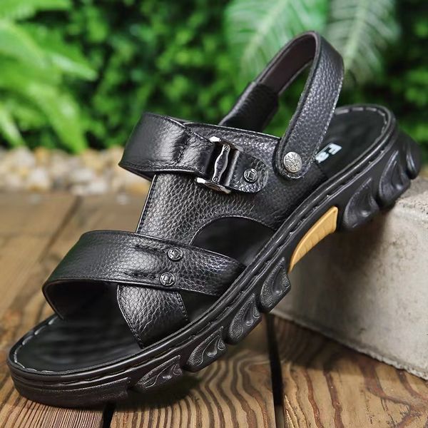 sandals summer fashion versatile thick soled anti-slip sandals summer breathable beach shoes versatile fashion men's shoes 230411, Black
sandals summer fashion versatile thick soled anti-slip sandals summer breathable beach shoes versatile fashion men's shoes 230411, Black