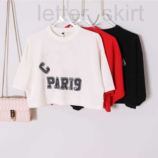 women's knits & tees designer spring/summer new round neck short sleeve letter sequin craft slim fit fashion knit sweater women k3qf, White
women's knits & tees designer spring/summer new round neck short sleeve letter sequin craft slim fit fashion knit sweater women k3qf, White