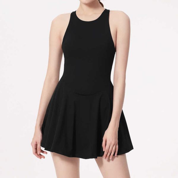 alo-210 yoga skirt sports one-piece dress new style back anti glare dance skirt quick drying breathable badminton air yoga suit summer, Black
alo-210 yoga skirt sports one-piece dress new style back anti glare dance skirt quick drying breathable badminton air yoga suit summer, Black