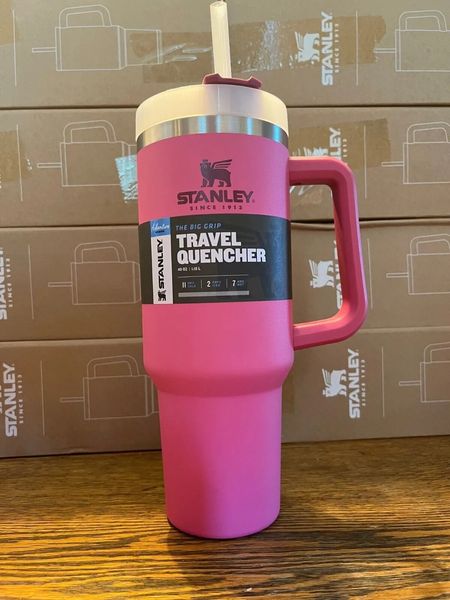pink stanley 40oz tumbler with handle lid straw large capacity water bottle outdoor camping cup vacuum insulated drinking tumblers with logo
pink stanley 40oz tumbler with handle lid straw large capacity water bottle outdoor camping cup vacuum insulated drinking tumblers with logo