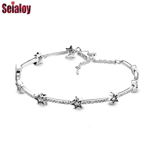 charm bracelets seialoy adjustable size shiny crystal sky star bracelet fit women men silver color boy girl child bangle 230410, Golden;silver
charm bracelets seialoy adjustable size shiny crystal sky star bracelet fit women men silver color boy girl child bangle 230410, Golden;silver