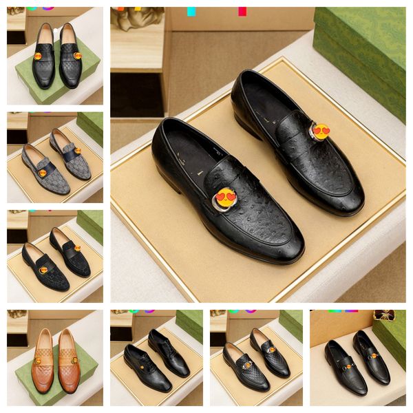 2023 new g rs shoes mens fashion loafers genuine leather men business office work formal dress shoes brand designer party wedding flat shoes, Black
2023 new g rs shoes mens fashion loafers genuine leather men business office work formal dress shoes brand designer party wedding flat shoes, Black