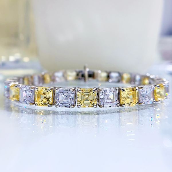 asscher cut z diamond bangle bracelet 100% real 925 sterling silver wedding bracelets for women engagement party jewelry, Golden;silver
asscher cut z diamond bangle bracelet 100% real 925 sterling silver wedding bracelets for women engagement party jewelry, Golden;silver