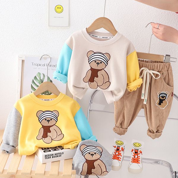 baby boys spring cotton children clothing sets cartoon pants 2pcs/sets infant out kids fashion toddler casual tracksuits 0-5 years, White
baby boys spring cotton children clothing sets cartoon pants 2pcs/sets infant out kids fashion toddler casual tracksuits 0-5 years, White