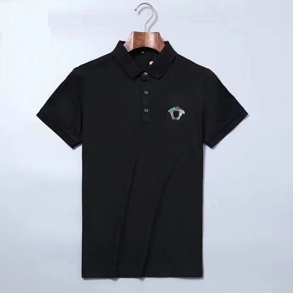designer fashion polo shirt men's 2023 summer new trend beautiful head embroidery jacquard lapel short sleeve t-shirt tide, White;black
designer fashion polo shirt men's 2023 summer new trend beautiful head embroidery jacquard lapel short sleeve t-shirt tide, White;black