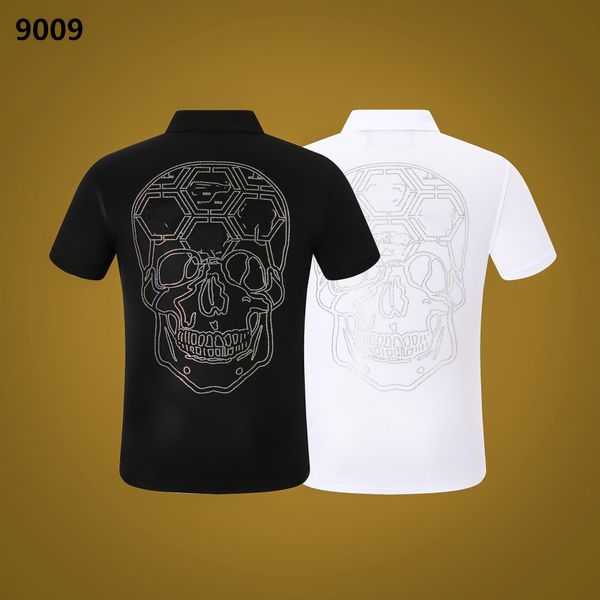pp fashion men's designer slim fit t-shirt summer rhinestone short sleeve round neck shirt tee skulls print streetwear collar polos p, White;black
pp fashion men's designer slim fit t-shirt summer rhinestone short sleeve round neck shirt tee skulls print streetwear collar polos p, White;black
