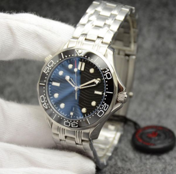 42mm automatic mechanical men's watch outdoor blue dial stainless steel strap rotatable ceramic bezel transparent case back designer br, Slivery;brown
42mm automatic mechanical men's watch outdoor blue dial stainless steel strap rotatable ceramic bezel transparent case back designer br, Slivery;brown