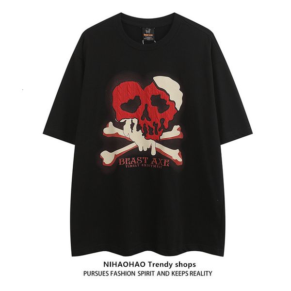 women's tshirt high qualiy american rero skull embroidery oversized shir vinage hip hop y2k op korean graphic shir clohing 230411, White
women's tshirt high qualiy american rero skull embroidery oversized shir vinage hip hop y2k op korean graphic shir clohing 230411, White
