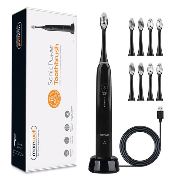 toothbrush mornwell sonic electric toothbrush d02b timer brush 3 mode usb charger rechargeable tooth brushes replacement heads set 230411
toothbrush mornwell sonic electric toothbrush d02b timer brush 3 mode usb charger rechargeable tooth brushes replacement heads set 230411