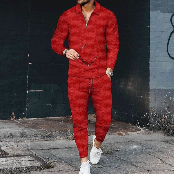 men's tracksuits men spring autumn long pattern 2 piece set long sleevepants print pure color tracksuits polo set casual fashion men�, Gray
men's tracksuits men spring autumn long pattern 2 piece set long sleevepants print pure color tracksuits polo set casual fashion men�, Gray