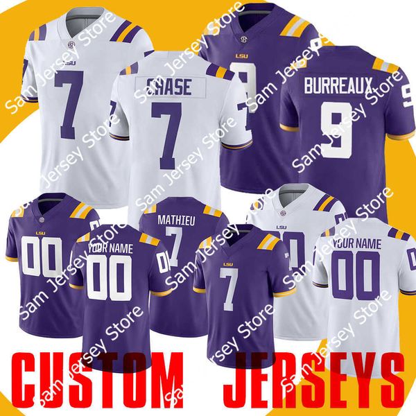 custom lsu tigers football jersey joe burrow burreaux jamarr chase odell beckham jr. leonard fournette tyrann mathieu patrick peterson guice, Black;red
custom lsu tigers football jersey joe burrow burreaux jamarr chase odell beckham jr. leonard fournette tyrann mathieu patrick peterson guice, Black;red