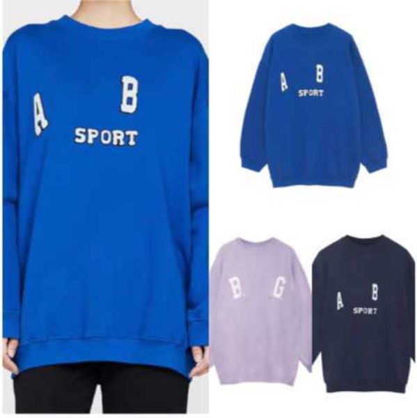 women sweatshirt designer pullover classic letter embroidery inside fleece crew neck sweater long sleeves hoodie 23ss anine bing women', Black
women sweatshirt designer pullover classic letter embroidery inside fleece crew neck sweater long sleeves hoodie 23ss anine bing women', Black