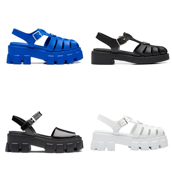 2023 women luxury platforms sandals summer ladies slides designer rubber pu loafers beach shoes fashion toe sandal size 36-40, Black
2023 women luxury platforms sandals summer ladies slides designer rubber pu loafers beach shoes fashion toe sandal size 36-40, Black