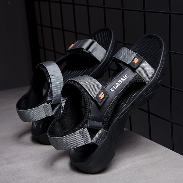 sandals outdoor wadable sandals man arch support yoga mat insole gladiator open toe summer beach slippers antiskid durable flat men shoe 230, Black
sandals outdoor wadable sandals man arch support yoga mat insole gladiator open toe summer beach slippers antiskid durable flat men shoe 230, Black