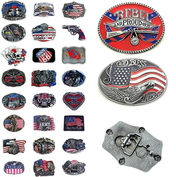 fashion belts bucklesamerican flags eagle men belt buckles vintage skull cross star flag rectangle beltbuckle c009-3, Slivery;black
fashion belts bucklesamerican flags eagle men belt buckles vintage skull cross star flag rectangle beltbuckle c009-3, Slivery;black