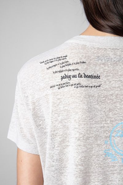 women's tshirt 2023 spring and summer women smile letter print pullover linen oneck loose tshirts 230411, White
women's tshirt 2023 spring and summer women smile letter print pullover linen oneck loose tshirts 230411, White