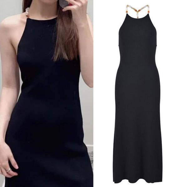 322 2023 runway dress spring summer dress brand same style empire crew neck sleeveless kint black womens dress fashion yl
322 2023 runway dress spring summer dress brand same style empire crew neck sleeveless kint black womens dress fashion yl