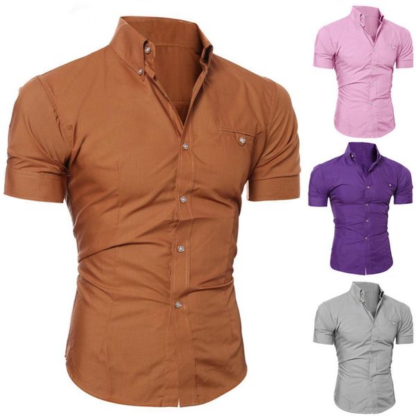 men's casual shirts fashion men solid color buttons down shirt short sleeve slim lapel beach loose holiday shirt comfortable 230411, White;black
men's casual shirts fashion men solid color buttons down shirt short sleeve slim lapel beach loose holiday shirt comfortable 230411, White;black