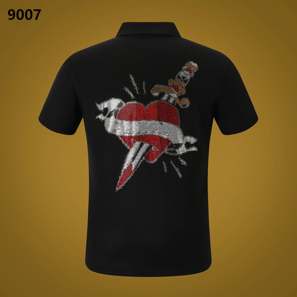 23ss pp men t shirt designer skull diamond t-shirt short sleeve phillip plain brand lapel skulls polo shirt pp90007, White;black
23ss pp men t shirt designer skull diamond t-shirt short sleeve phillip plain brand lapel skulls polo shirt pp90007, White;black