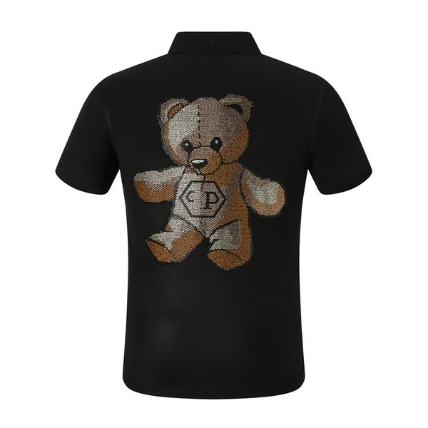 pleinxplein design men's polos summer leisure polo plein t-shirt lapel cotton slim bear pattern short sleeve fashion pp 9003 color, White;black
pleinxplein design men's polos summer leisure polo plein t-shirt lapel cotton slim bear pattern short sleeve fashion pp 9003 color, White;black