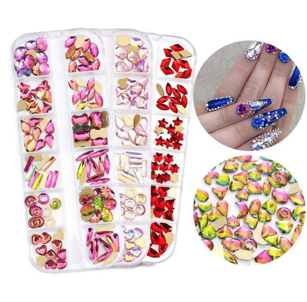 1 box mix size crystal ab glass rhinestones for nails 3d flat back glitter jewelry nail art decorations6795523, Silver;gold
1 box mix size crystal ab glass rhinestones for nails 3d flat back glitter jewelry nail art decorations6795523, Silver;gold