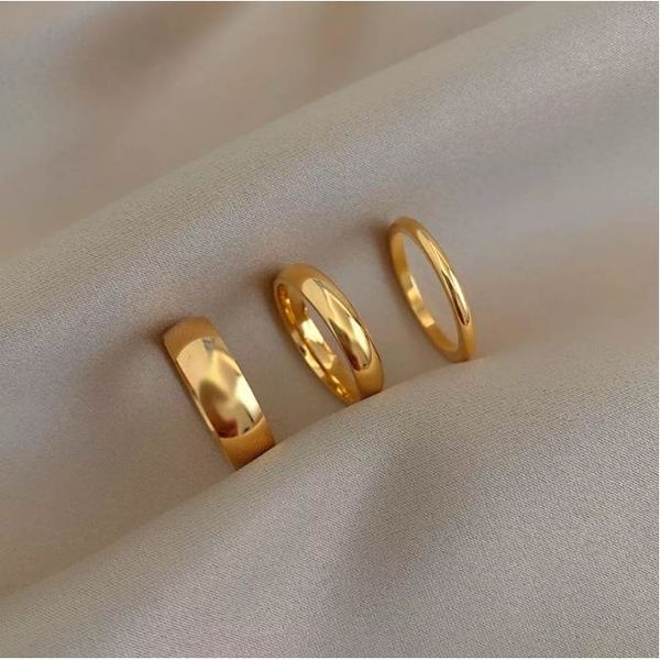 tarnish 2mm 4mm 6mm stainless steel 18k gold plated silver color knuckle rings for lady minimalist gold rings for women, Golden;silver
tarnish 2mm 4mm 6mm stainless steel 18k gold plated silver color knuckle rings for lady minimalist gold rings for women, Golden;silver