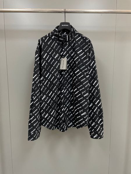 2023 new fashions mens designer luxury letter printing shirts - us size shirts - mens designer button long sleeve shirts, White;black
2023 new fashions mens designer luxury letter printing shirts - us size shirts - mens designer button long sleeve shirts, White;black